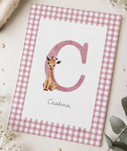inicial para regalar a bebe 