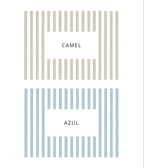 opciones de colores camel y azul