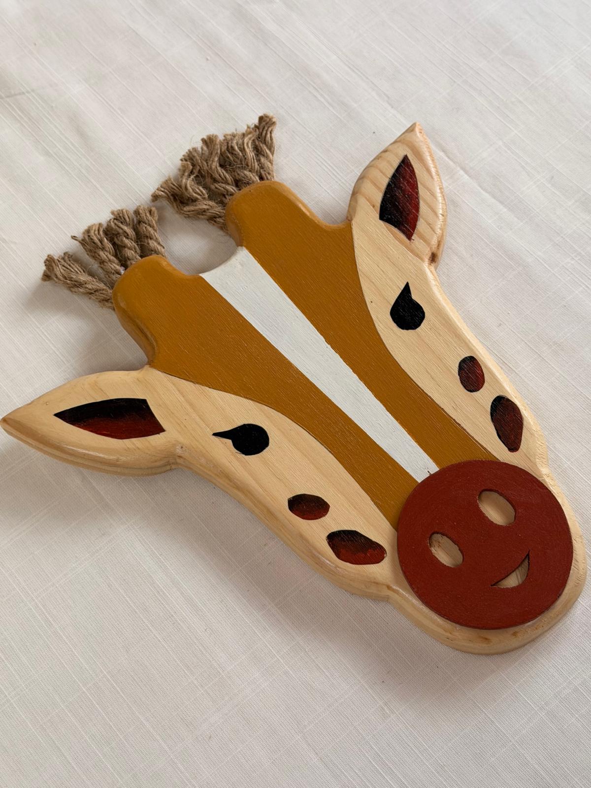 cabecita jirafa decoracion infantil