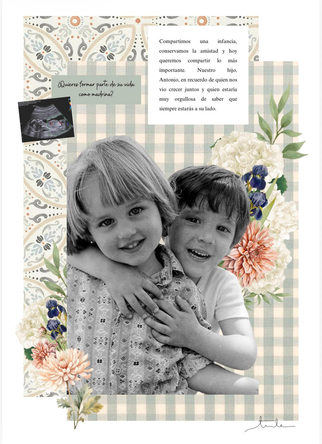 collage personalizado... quieres ser mi madrina
