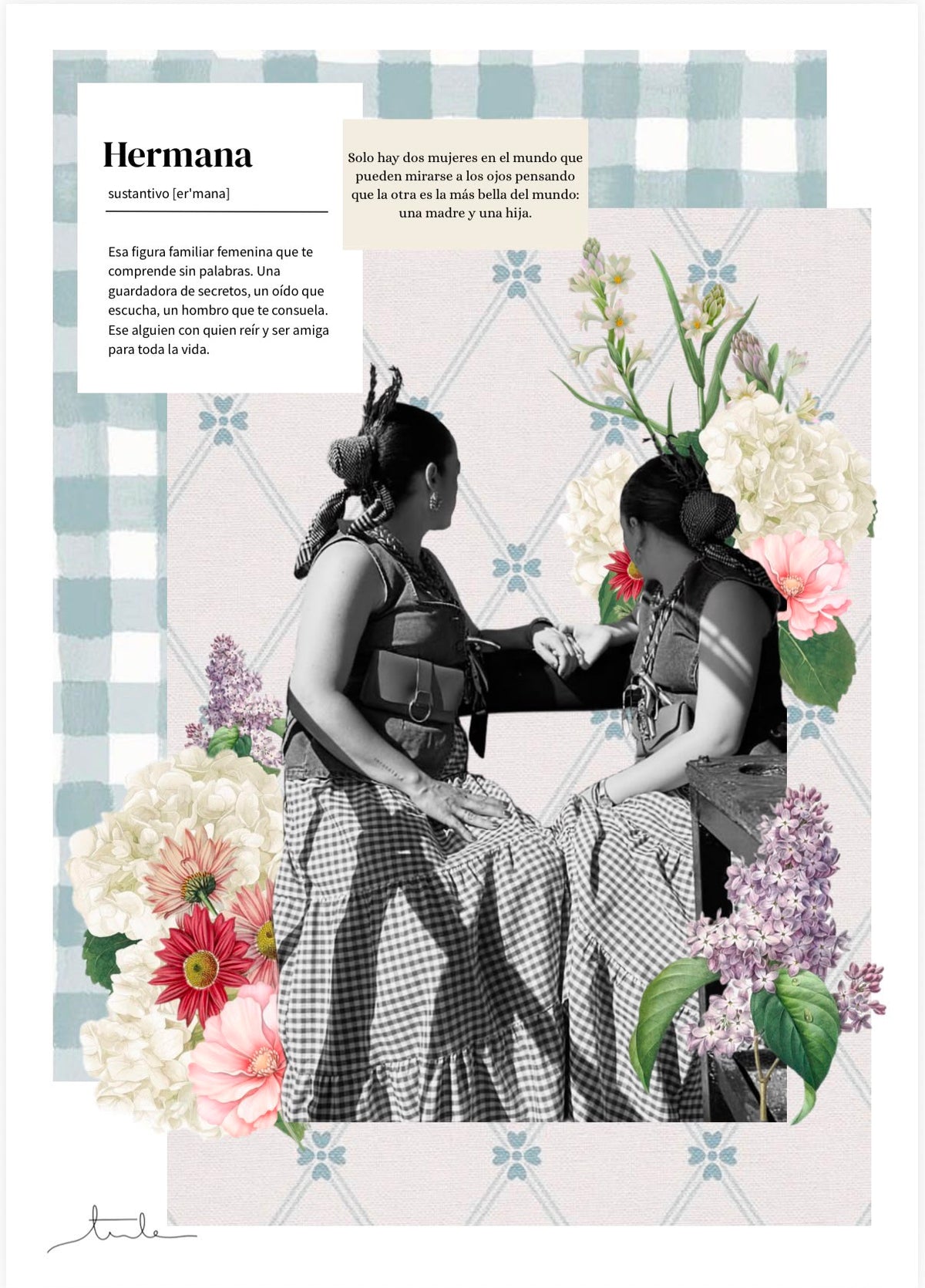 regalo original collage hermana