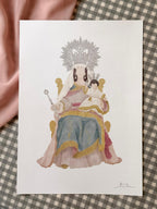regalo virgen consolacion lamina personalizada