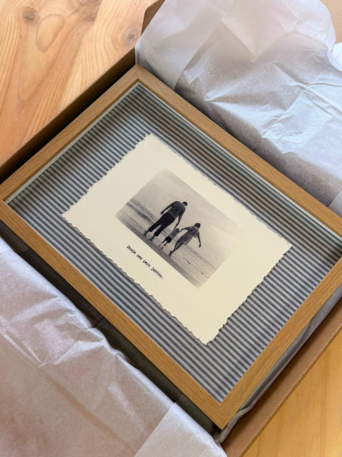 foto efecto tela personalizada