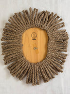 leon madera cabeza artesanal