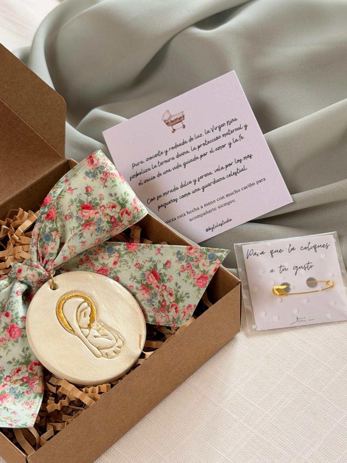 medallitta virgen personalizable