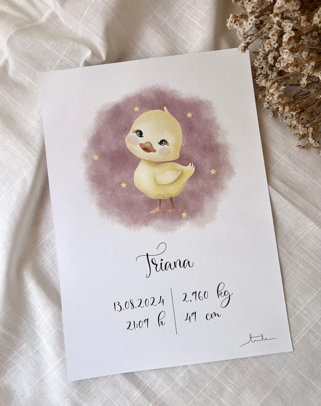 natalicio para regalar recien nacido hospital