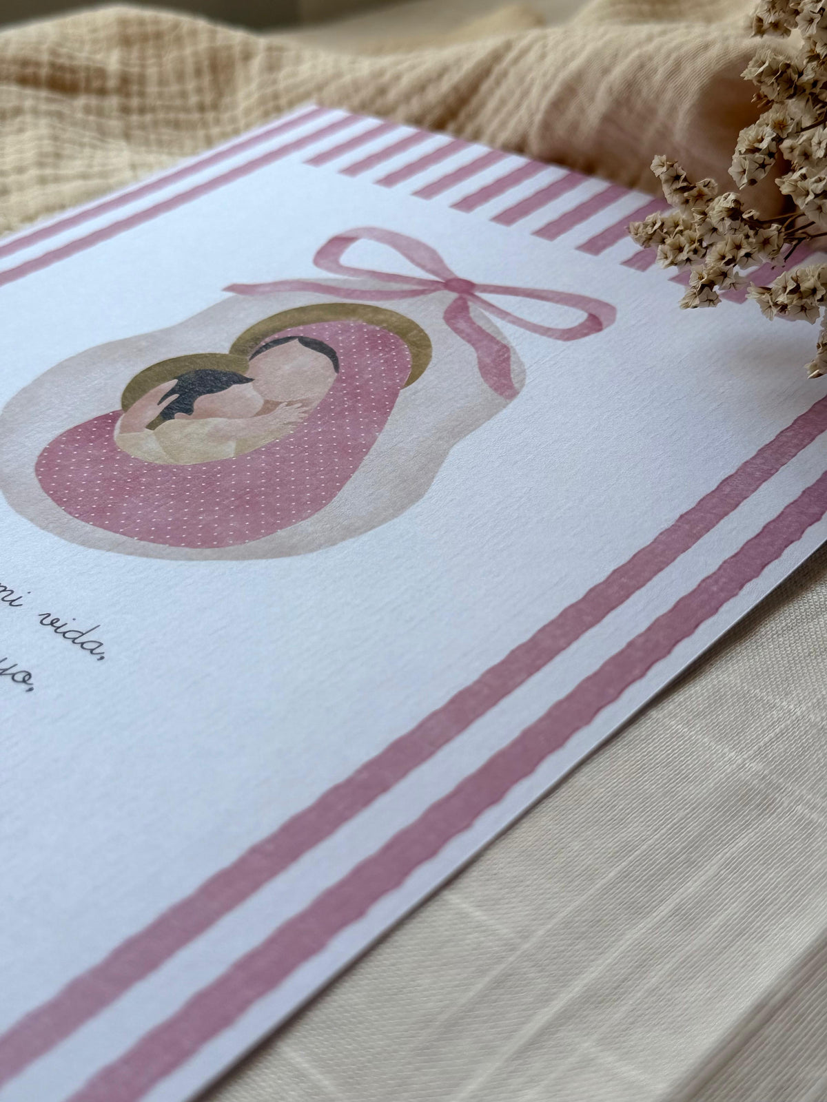 virgen niña para decorar
